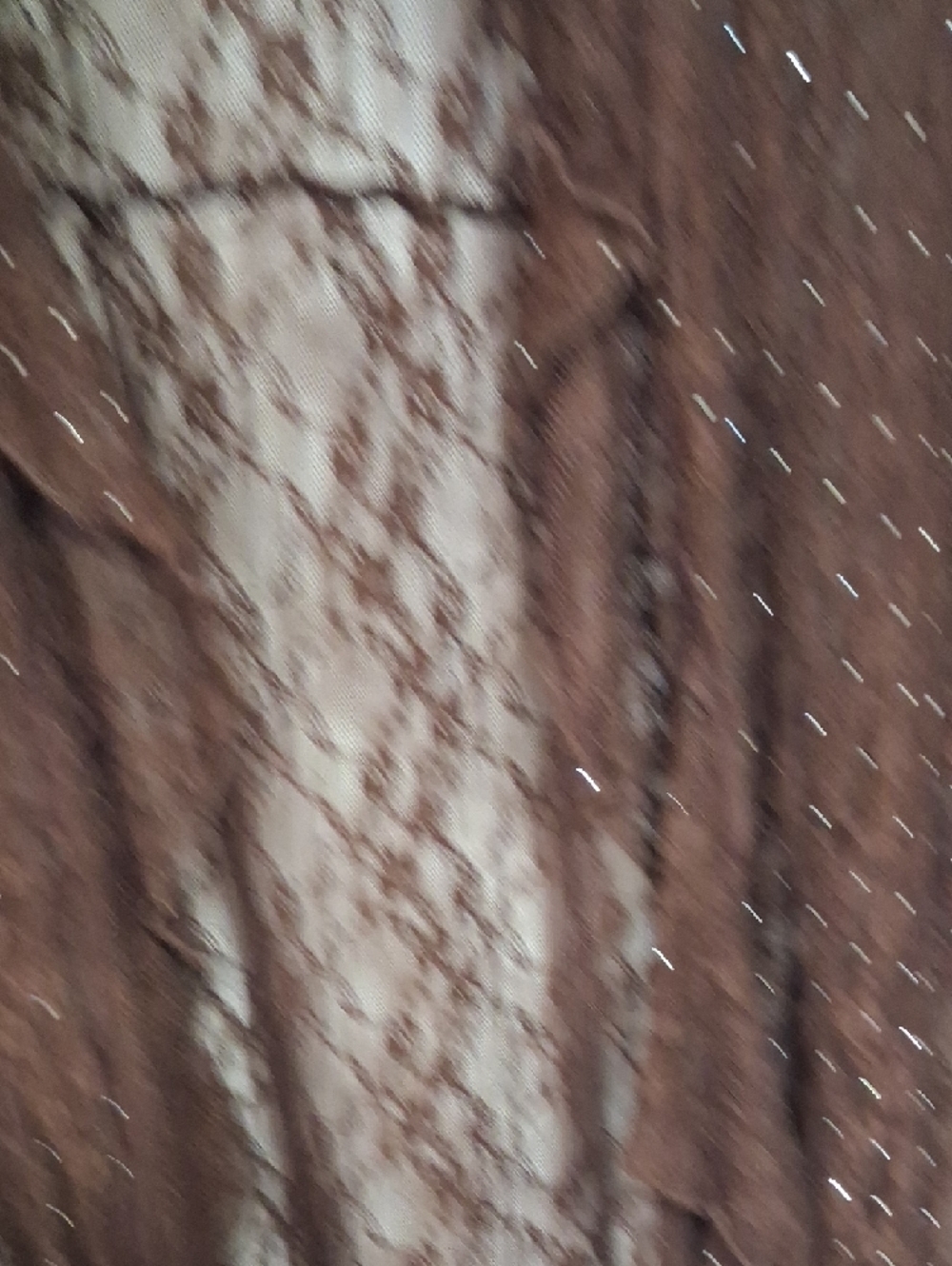 Chocolate Lace Sparkly Duster - Picture 5 of 6